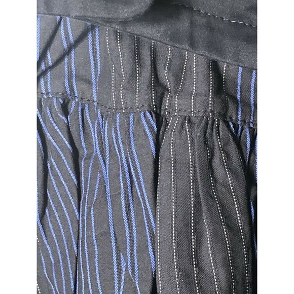 Jottum Girls 5 & 6 Skirt Vest Set Navy Black Applique Satin Cotton Pockets $206 - Picture 5 of 10